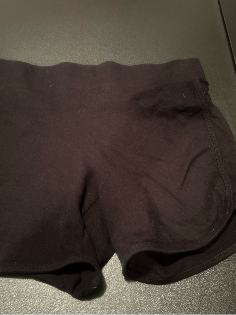torrid Black Athletic Lounge Shorts 0